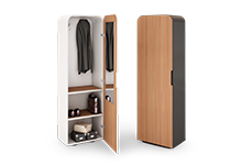 کمد-لباس-و-لوازم-شخصی-با-یک-درب-چوبی-با-قلاب-آویز-برلیانت-تیپ-6305-41 -  - https://mohitara.com