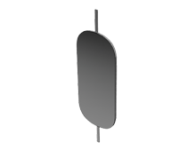 آینه-دیواری-بیضی-رز-تیپ-4572-44 -  - https://mohitara.com