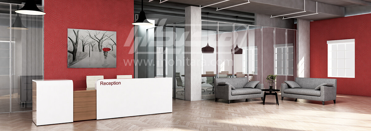 Office furniture for the waiting area